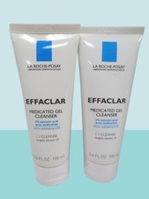 LA ROCHE POSAY EFFACLAR MEDICATED GEL CLEANSER 3.4 OZ NWOB EXP: 2028 LOT OF 2
