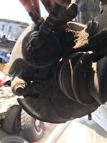 1989 TOYOTA CELICA RIGHT FRONT KNUCKLE SPINDLE WITH 4 BOLT HUB (FITS GT + ST) - Picture 3 of 5