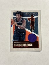 De’Aaron Fox 2019-20 NBA Hoops Basketball Rookie Remembrance Card # RR-DAF Kings