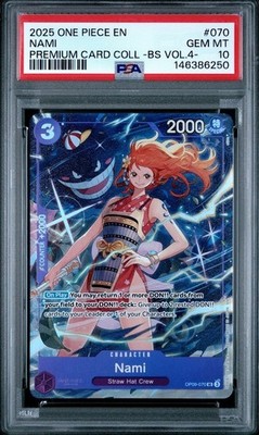 【PSA10】ナミ OP09-070 プレミアムカードコレクション 4 Nami (Premium Card Collection -Best Selection Vol. 4-) OP09-070