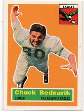 1994 Topps Archives 1956 Series 28 Chuck Bednarik Philadelphia Eagles     75