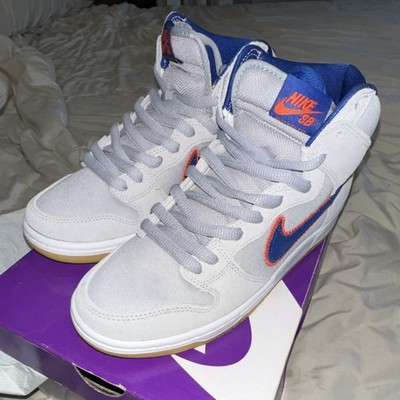 Nike SB Dunk High PRM DH7155-001 Cloud Grey Mystic Blue New York