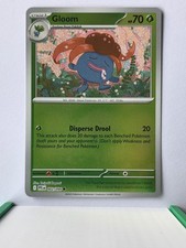 Gloom 002/094 Common Phantasmal Flames Pokemon Reverse Holo Near Mint