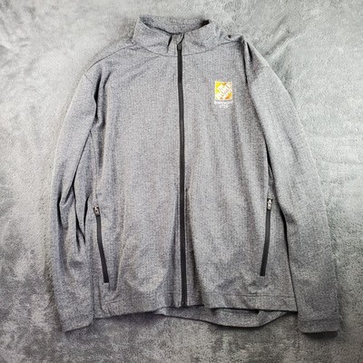 Devon & Jones Jacket Men's 3XL Heather Gray Herringbone The Home Depot Brentwood