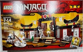LEGO 2520 NINJAGO Spinjitzu Dojo 'Complete' Bags 2 & 3 Still Sealed Open Box