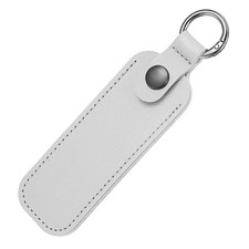 1Pcs Leather USB Flash Drive Holder - Flash Thumb Drive USB Storage Case, gray
