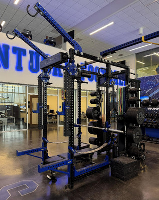 Sorinex | Basecamp Power Rack w/Lat Pull/Low Row & Adj Pulley Tower (U Kentucky)