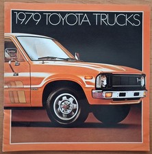 TOYOTA * 1979 Trucks Sales Brochure * VG COND...