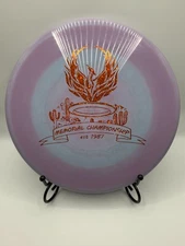 Discraft Zone 174g Purple Blue Swirl ESP Memorial Championship Orange Foil New