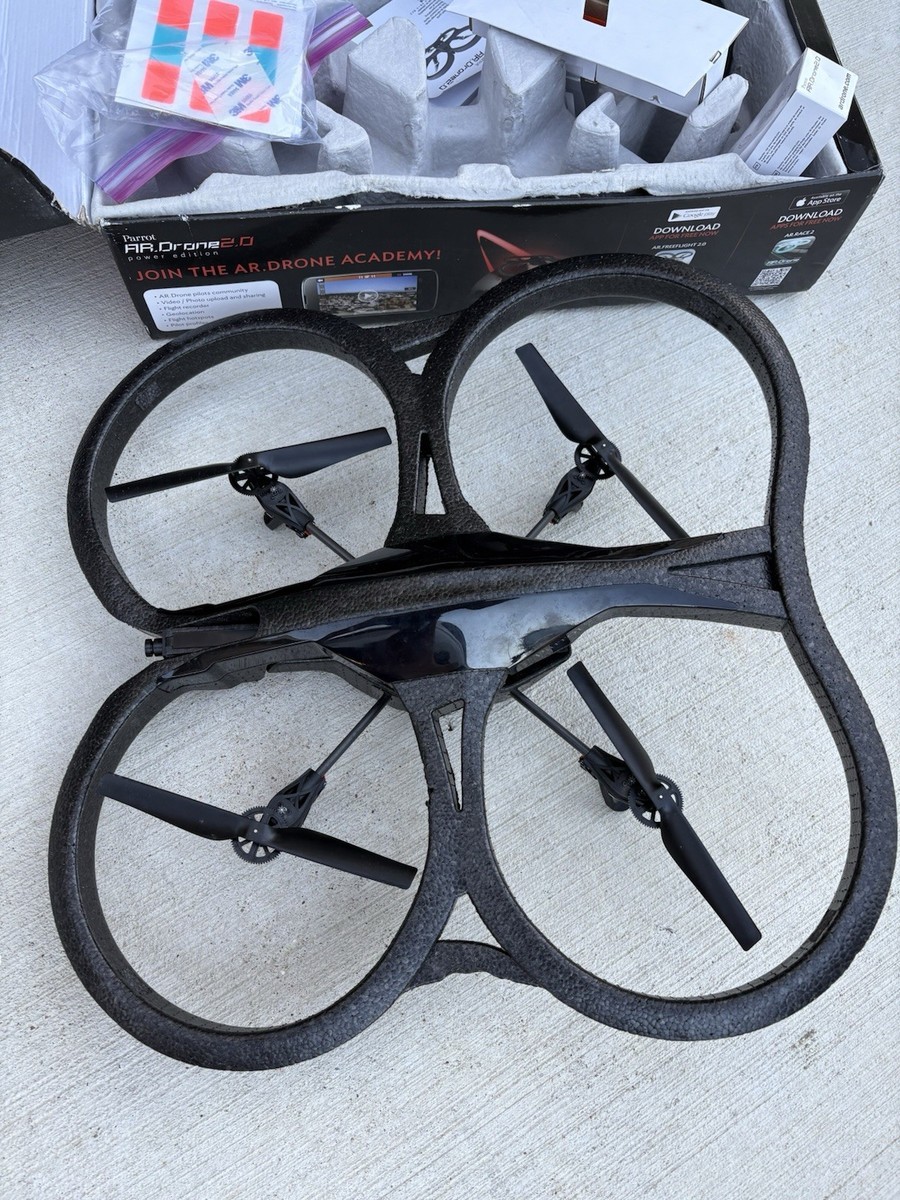 「値下げしました」AR Drone Power Edition Parrot AR Drone 2.0 Power Edition Quadcopter used Once In Box