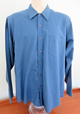 Dickens & Browne Men's Blue Long Sleeve Button Down Shirt Size 16 1/2 34-35