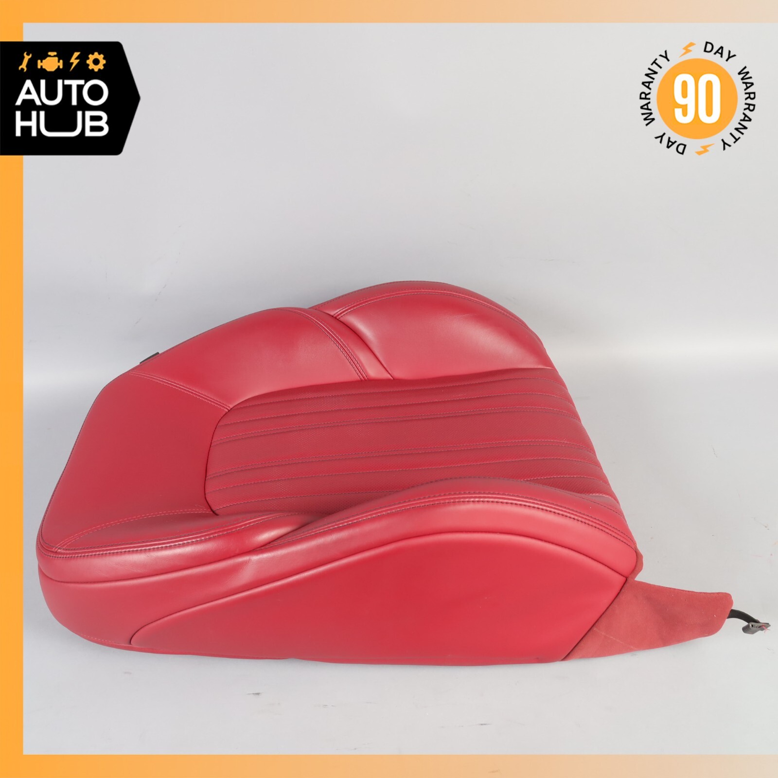 17-22 Maserati Levante S M161 Front Left Top Upper Seat Cushion Red OEM 26k