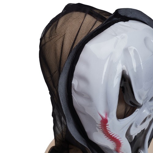 Scream Ghost Face Mask Horror Halloween Fun Scary Fancy Dress Scream Full Mask - Picture 9 of 41