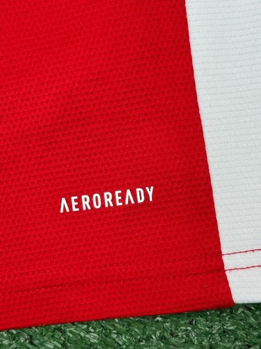 Arsenal FC 2021-22 Home T-Shirt Adidas Kit | Child Boys 13-14 Years Football Top - Picture 8 of 10
