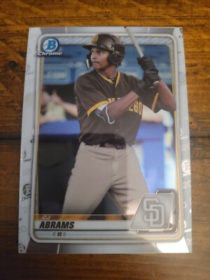 2020 Bowman Chrome Prospect CJ Abrams - San Diego Padres #BCP-62