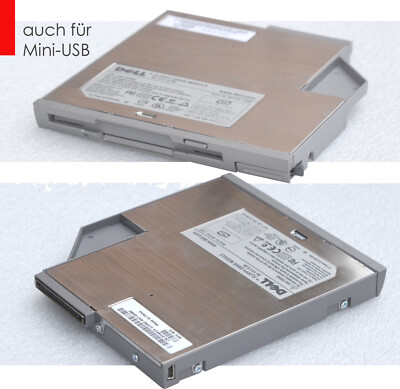 1,44 MB DELL FLOPPY DRIVE DISKETTENLAUFWERK D600 AUCH ALS MINI USB EXTERNES #D28