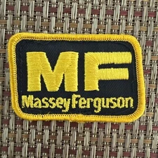 Massey Ferguson 3"X2” Embroidered Patch. Free Shipping
