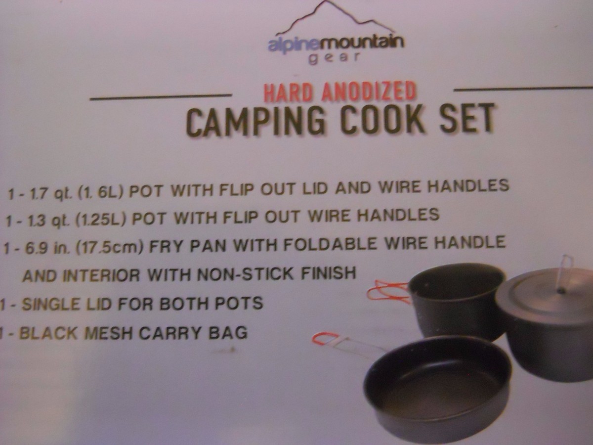 camping cook set- Alpine Mountain | eBay camping cook set- Alpine Mountain | eBay
