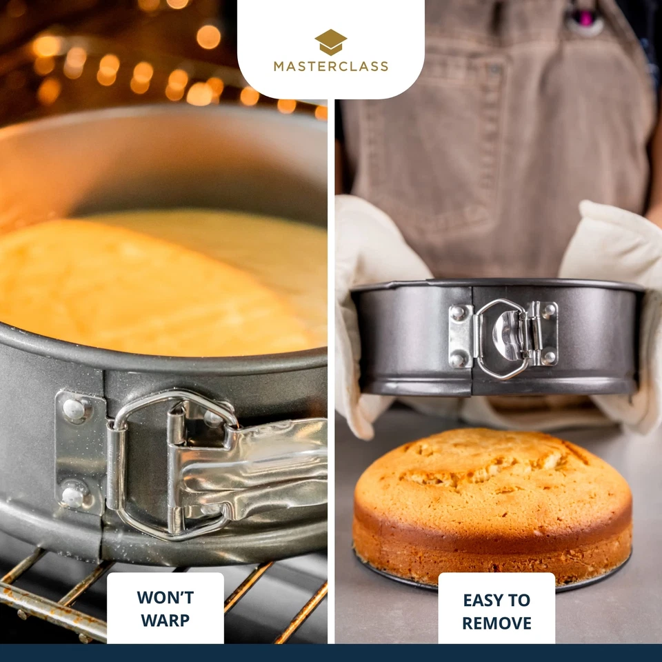 MasterClass 18 cm Springform mit losem Boden und PTFE- PFOA- und BPA-freiem A... - Bild 4 von 4