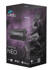 Cardo PackTalk NEO single motorcycle intercom Fast Shipping in 3-6 days
