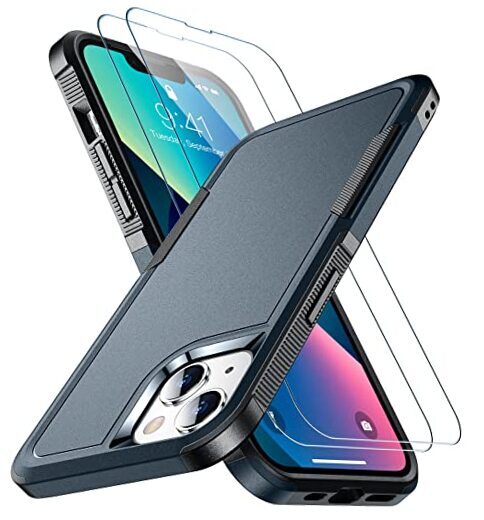 Designed for iPhone 13 Case/iPhone 14 Case, [10 FT Military Grade Drop