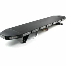 ✌47" 108 LED STROBE LIGHT BAR AMBER RESPONSE EMERGENCY BEACON WARN TOW TRUCK