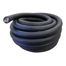 20 ft. 8/4 8 Gauge 4 Conductor 600-Volt Black SOOW Cord
