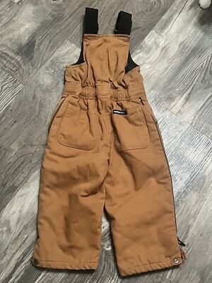 Walls Blizzard Pruf Insulated Coveralls Youth 4/5 Brown/khaki | eBay