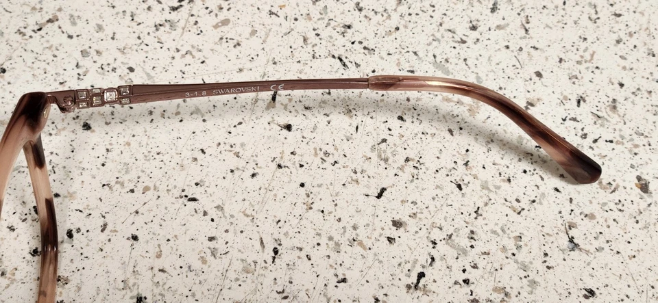 Gafas Swarovski "SK5249" Beige Marcos Mármol Usadas Muy Bonitas Foto 4 de 4