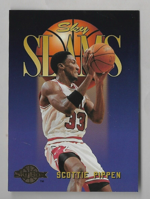 SCOTTIE PIPPEN 1995 SKYBOX SKY SLAMS INSERT CARD #310 HOF BULLS | eBay