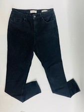 Jessica Simpson Jeans Women's Size 29 Black Denim Pants Curvy High Rise Skinny