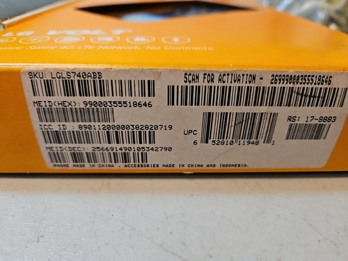 LG VOLT LS740 4G LTE Smartphone - Black Factory reset (RA30) Boost Mobile 16D38 - Picture 10 of 11