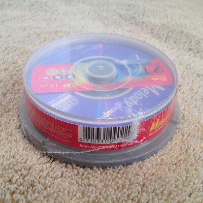 PLATINUM 10 Recordable Mini CD-R 21 min 185 MB 8cm Blank CD's by