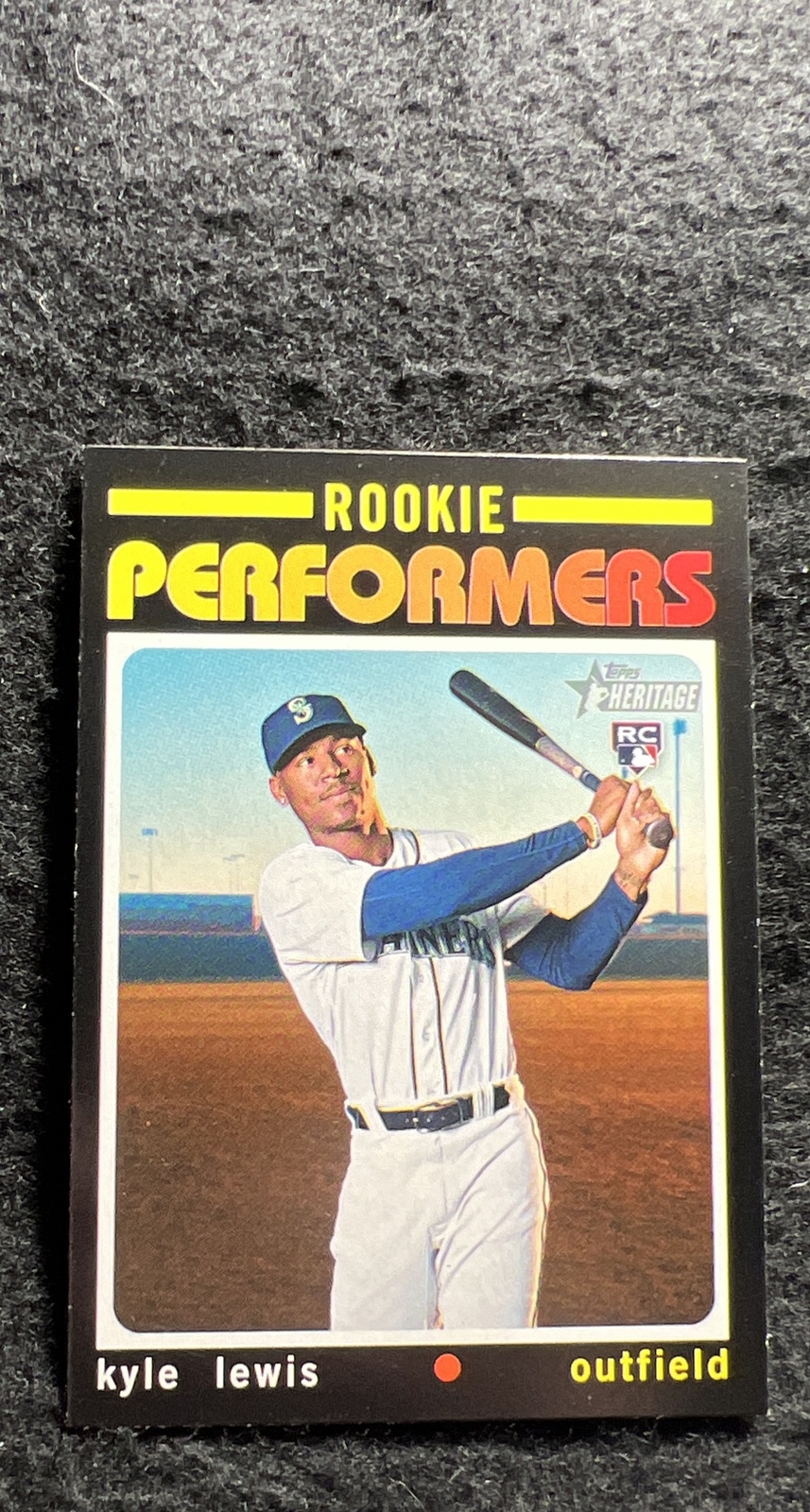 2020 Topps Heritage #RP-8 Kyle Lewis Rookie Performers