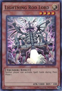 Lightning Rod Lord - SECE-ENS09 - Super Rare - Limited Edition x3 - Near Mint