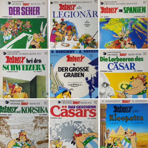 Quaderno fumetti grande volume Asterix 1 - 33 Delta Ehapa casa editrice Uderzo selezione - Foto 1 di 70