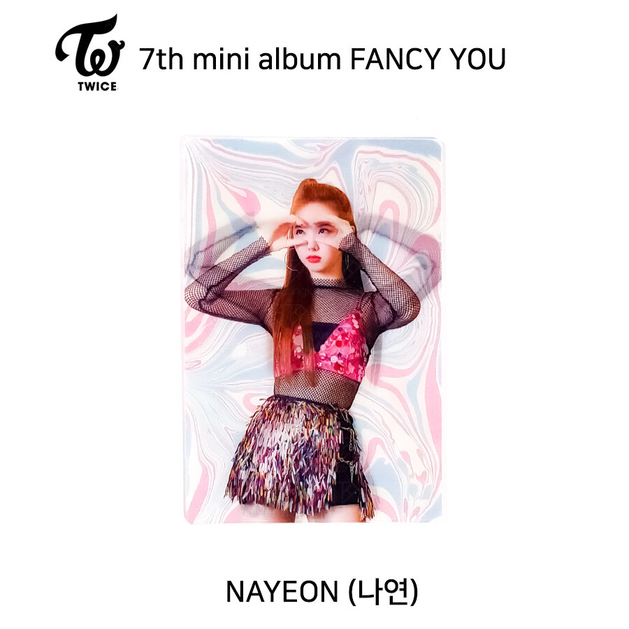 TWICE 7th mini album FANCY YOU Official Lenticular Photocard KPOP