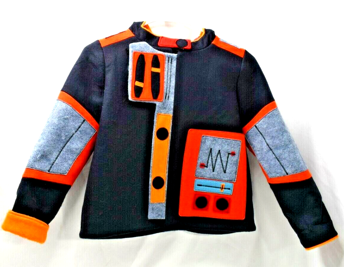 Boys Little Goodall Robot discontinued Coat Wool Winter Jacket