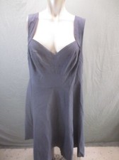 TORRID Size 20 Womens Sweetheart Neck Back Zip Sleeveless Short A-Line Dress 494