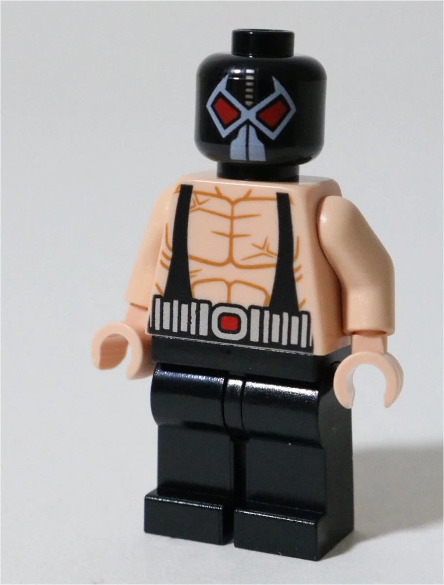 LEGO DC Bane Minifigure Black Mask Comic Superheroes Classic Genuine