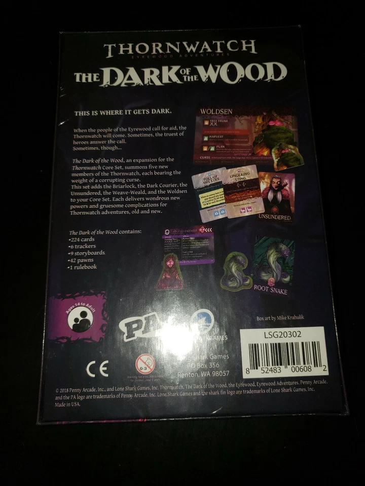 Thornwatch: The Dark of the Wood expansion 2018 / Unopened - Image 2 of 2