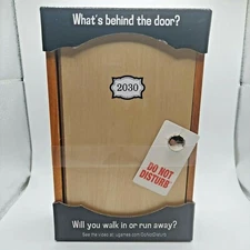 Do Not Disturb Game University Games What's Behind the Door? 2-6 Players 18+