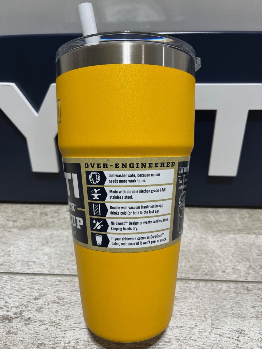 YETI Rambler 26/now 30 oz Stackable Straw Cup LTD ED 🌻 ALPINE