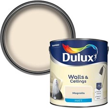 Dulux Matt Smooth  Creamy Emulsion Walls  Ceilings Paint 2.5L Colours