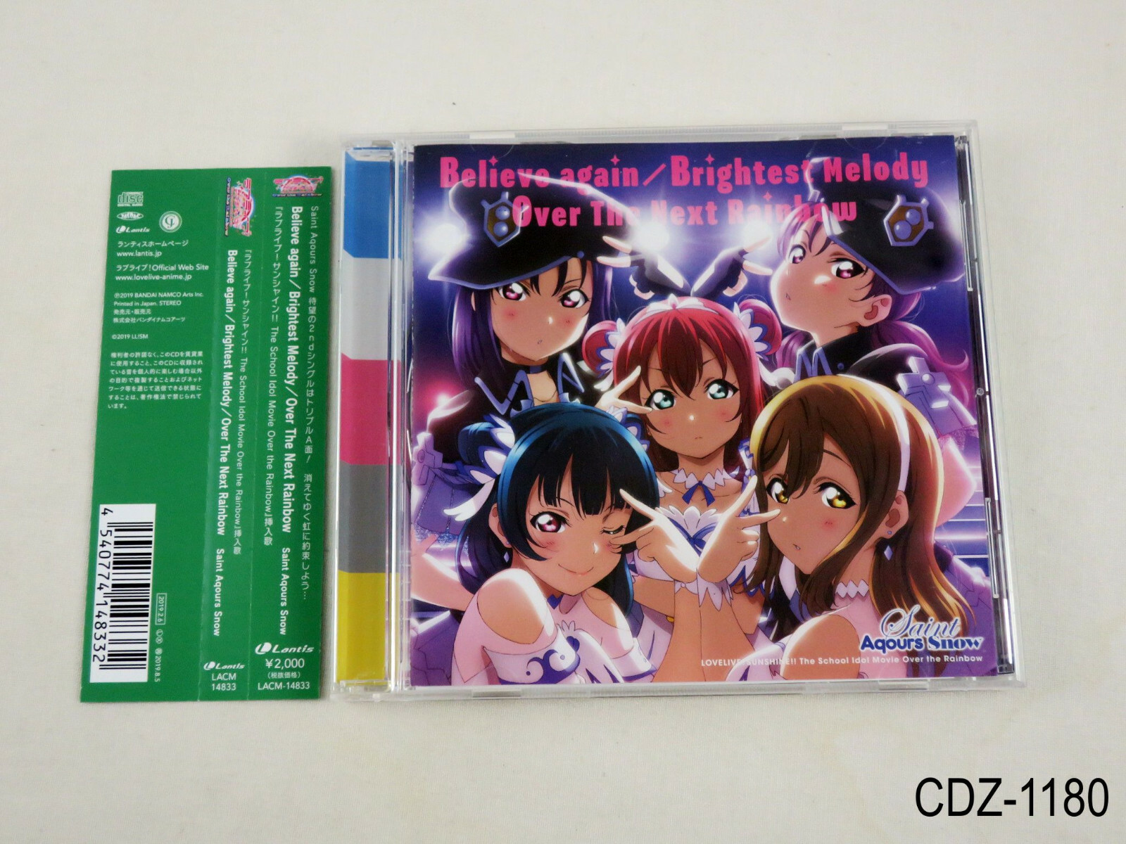 Saint Aqours Snow Believe Again Brightest Melody Over Next Love Live Sunshine Cd Ebay