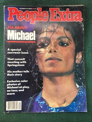 People Weekly Extra Magazine Vintage  Nov Dec 1984 All About Michael Jackson