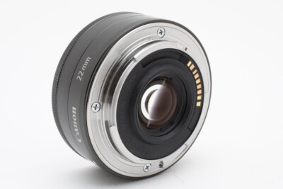 Canon EF-M 22mm f/2 STM Wide Angel Pancake Lens Black Confirmed to