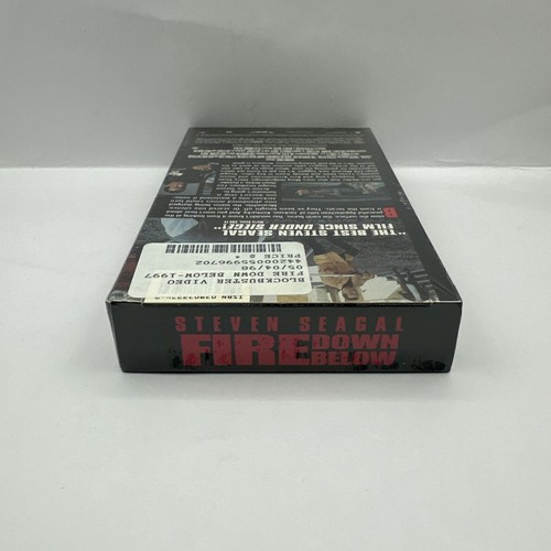 Fire Down Below (VHS, 1998) Steven Seagal, Kris Kristofferson Blockbuster Sealed - Bild 5 von 6