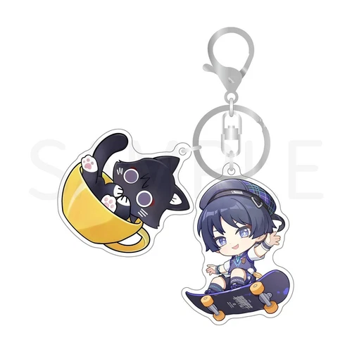 Genshin Impact Wanderer Acryl Figur Ständer Schlüsselanhänger Anhänger Abzeichen Anime Geschenk - Bild 19 von 19