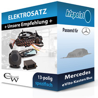 für Mercedes Evito 03.2019-Jetzt Conwys E-Satz 13Polig Fahrzeugspezifisch NEU